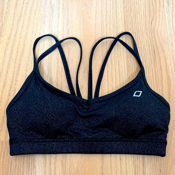 Lorna Jane Shimmer black sports bra - Picture 3 of 6